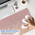 thumbnail image 4 of Stay Positive and Productive: Large Pink Desk Mat,31.5x11.8 inches Mousepad with Ergonomic Desk Pad for Your Home Office Computer, 4 of 7