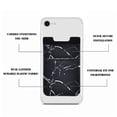 thumbnail image 4 of HEVIRGO Portable Adhesive Fabric Double-layer Phone Back Card Holder Pouch, 4 of 10