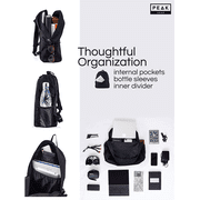 Peak Gear Foldable Backpack - Compact Packable Day Pack - Includes Lifetime Lost & Found ID