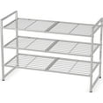 thumbnail image 3 of SimpleHouseware Stackable Wi Grid Shoe Racks with Shelves for Storage Organizer,, 3 of 6