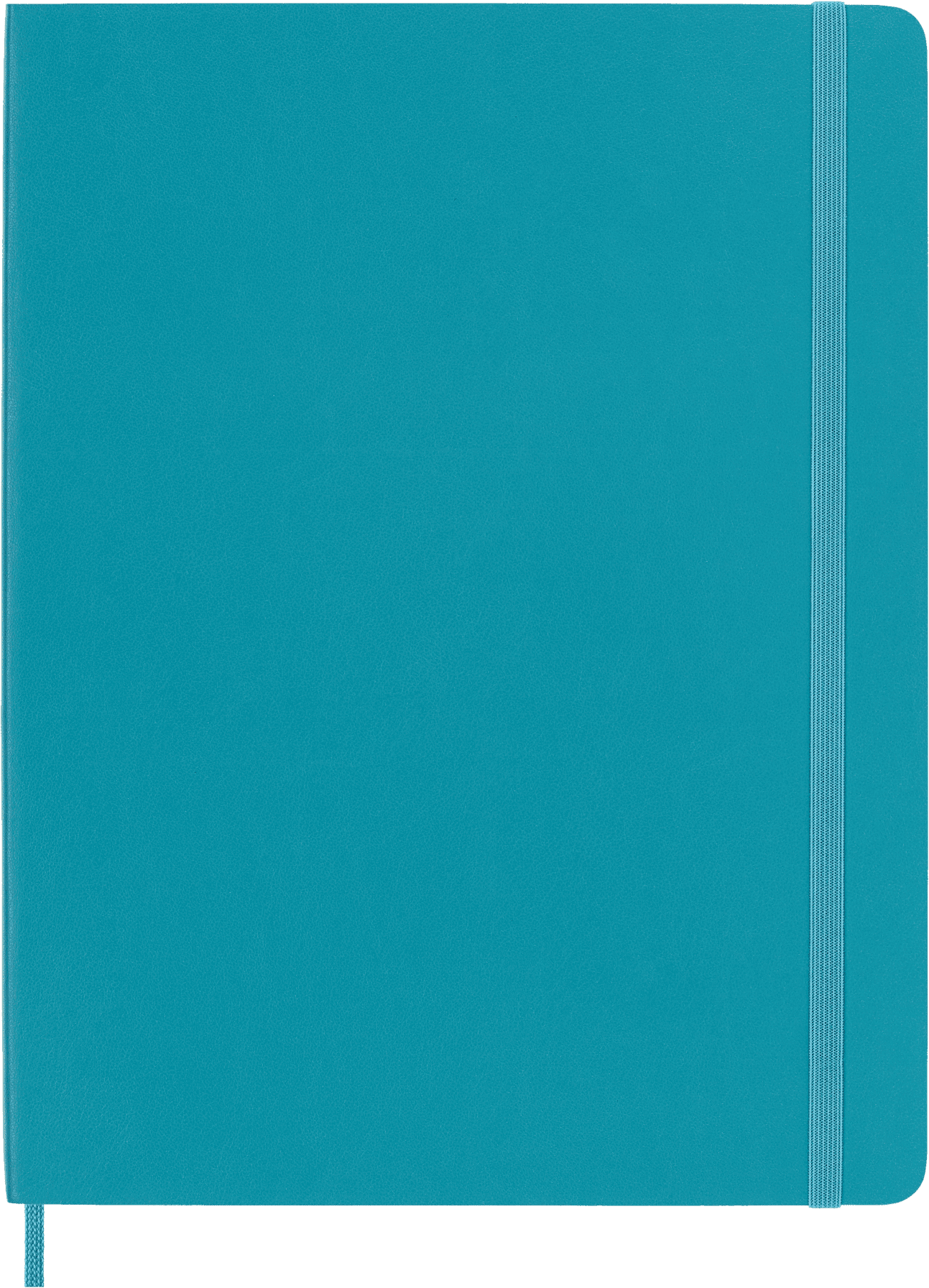 Moleskine Classic Notebook, Soft Cover, XL (7.5" x 9.75"), Ruled, Blue Reef