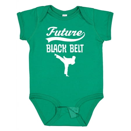 

Inktastic Martial Arts Future Black Belt Karate Boys or Girls Baby Bodysuit