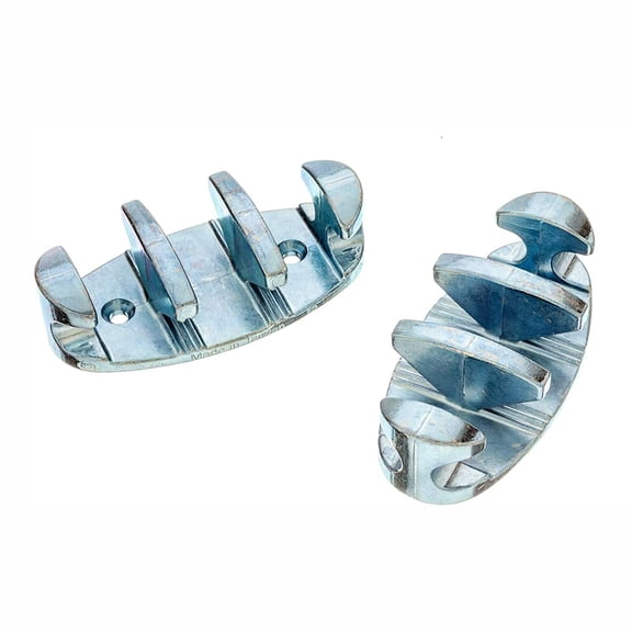 Attwood 11950-6 Zinc-Plated Zig Zag Cleat - 4"