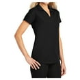 thumbnail image 4 of Yellow Rooster Women's Dry Zone Grid Polo T-Shirt Black 3XL, 4 of 6