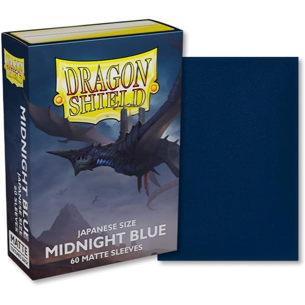Dragon Shield Matte Mini Japanese Midnight Blue 60 ct Card Sleeves Individual Pack