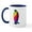White/Navy Inside, variant on CafePress - Rainbow Penguin Mug - 11 oz Ceramic Mug - Novelty Coffee Tea Cup
