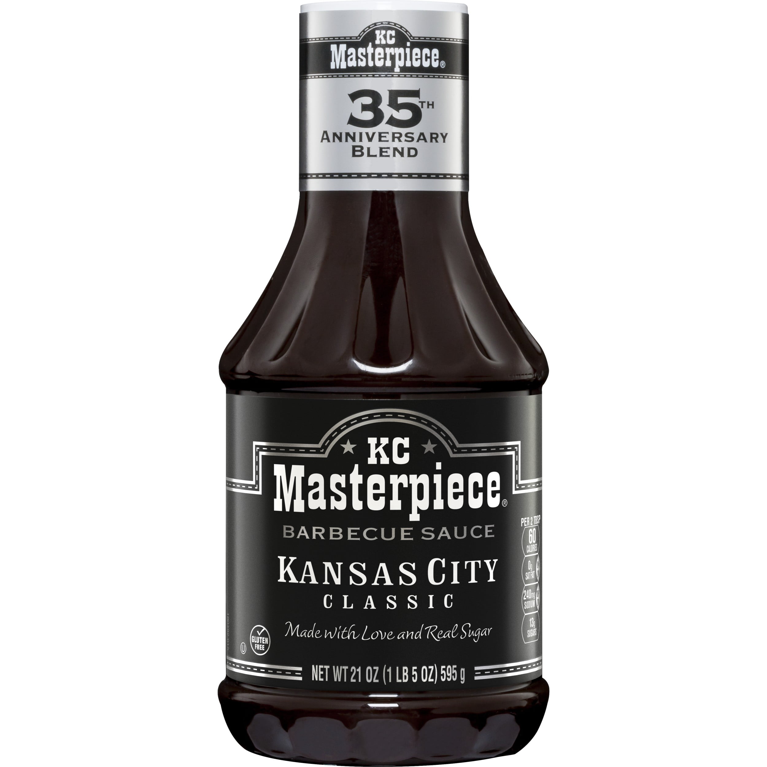 KC Masterpiece Kansas City Classic Barbecue Sauce, 21 Ounces - Walmart ...