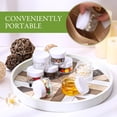 thumbnail image 4 of Frascos de vidrio Domensi de 30 ml con tapas, 100 unidades, para cosméticos, 1 onza, 4 of 7