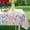 ZP-Blooming Flowers, variant on Spring Summer Floral Tablecloth with Umbrella Hole Rectangle Blooming Flower Watercolor Zippered Table Cloth, Washable Fabric Table Cover for Dining, Party, Picnic, Outdoor, Pink