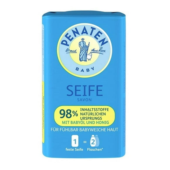 Jabón Penaten 90g con Aceite de Bebé y Miel