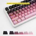 thumbnail image 4 of Teclas PBT de Perfil Número de Pieza de 136 Teclas con Degradado Translúcido y Grabado Lateral para Teclado Mecánico para Juegos C, 4 of 7
