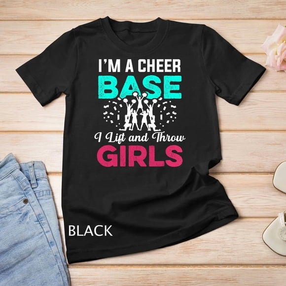Funny Cheer Cheerleader Squad Coach Team Graphic T-shirt Classic Apparel,for unisex up to 4XL