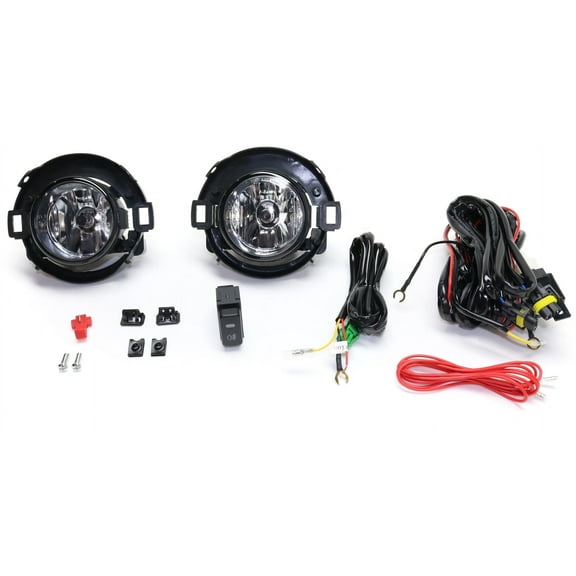 Fog Light Compatible with 2010-2019 Nissan Frontier 2005-2015 Xterra Front, Left Driver and Right Passenger With bulb(s)