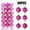 Pinky, variant on Holiday Hanging Balls - 36Pcs Christmas Xmas Tree Bauble Hanging Home Party Ornament Decor 3Cm Christmas Decorations