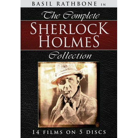 The Complete Sherlock Holmes Collection (DVD) (Best Basil Rathbone Sherlock Holmes)