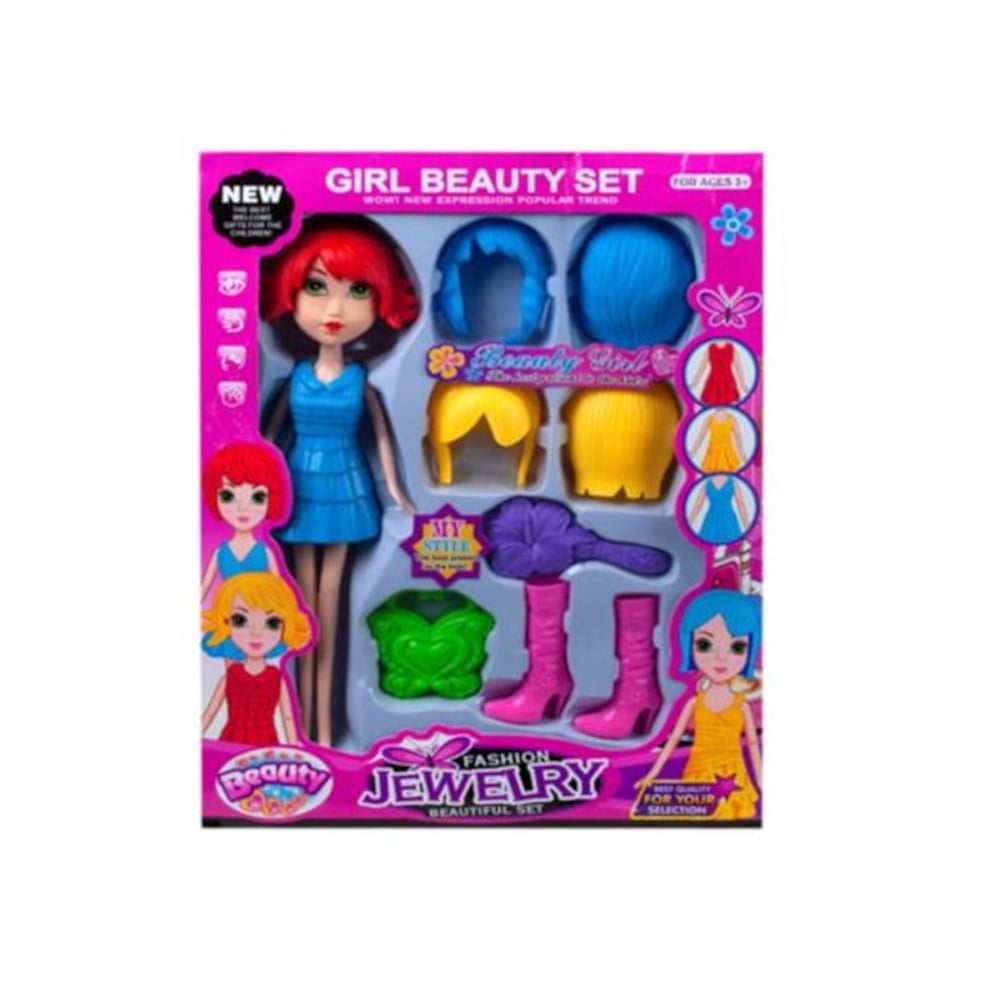 DressUp Doll SnapOn Fashions Accessorys Girls Playset TOYDUD73