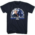 thumbnail image 1 of T-Shirt Adulte Bleu Marine Anchorman Not Anchor Lady, 1 of 2