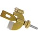 thumbnail image 1 of Cerradura de puerta portátil SSuperp dorado ajustable, 1 of 5