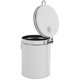 thumbnail image 5 of Airtight Tinplate Storage Canister for Tea, Coffee Beans, Nuts, and Dried Fruits with Wide Mouth for Kitchen and Coffee Bar Use, 5 of 5