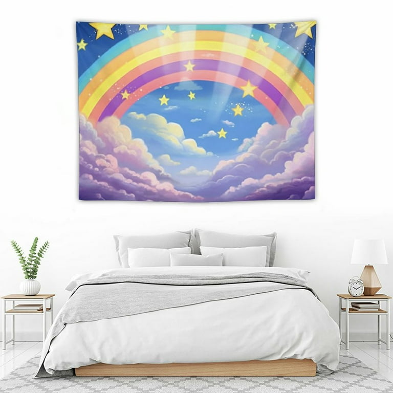 Tapestry rainbow sale