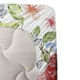 thumbnail image 3 of Ambesonne Colorful Fitted & Top Sheet Set with Sham, Parrots Iris and Roses, Multicolor, 3 of 4