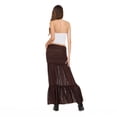 thumbnail image 5 of Forever 21 Women’s Lace Maxi Skirt with Tiered Hem Mid Rise Fit Elegant Casual Style, XS-XL, 5 of 6