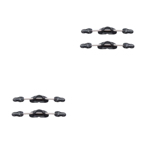 Greeniant 2 uds experiencia fascinantes mundos submarinos con aletas de buceo con resorte correas de cordones de acero inoxidable de acero negro negro S 2Conjunto