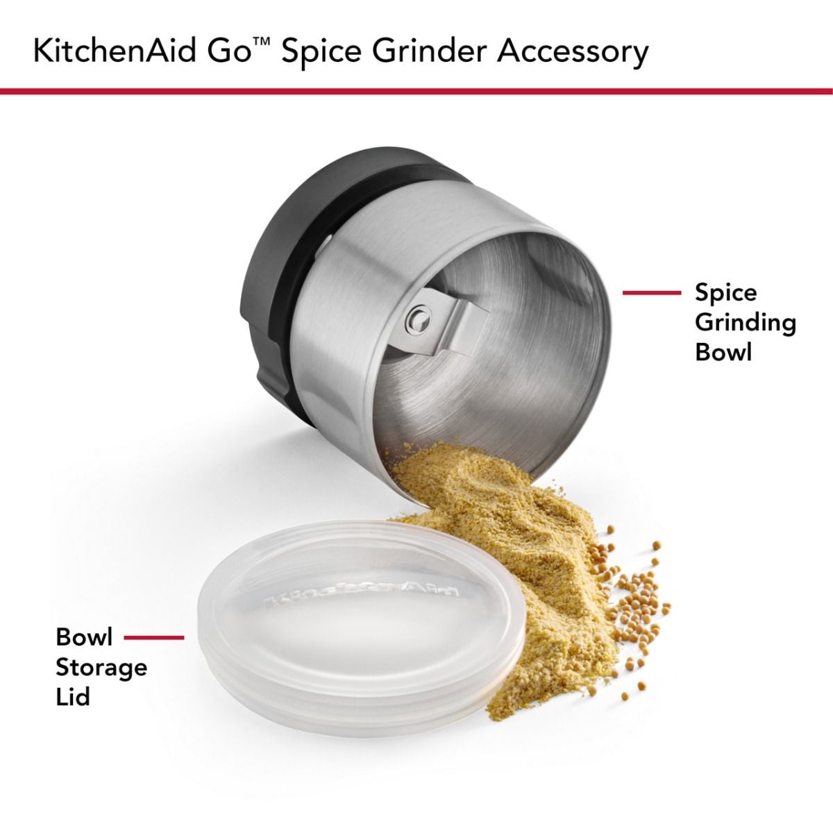 KitchenAid Go™ Spice Grinder Accessory | For KitchenAid™ Go Cordless Blade Coffee Grinder