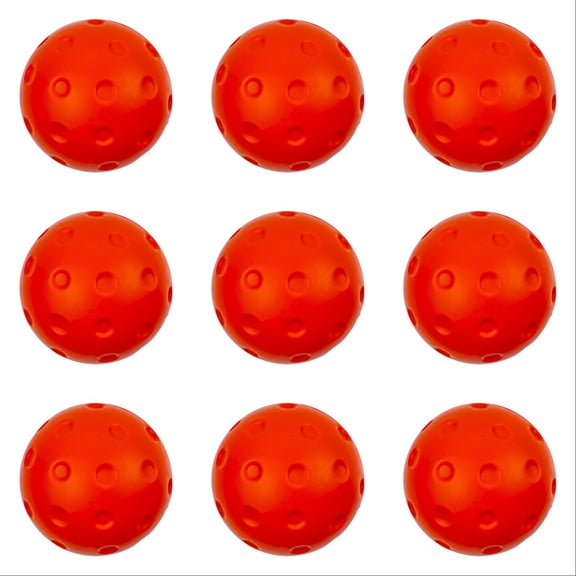 4-12PC Pickleball Training Ball Quiet Foam Noise Reducing Soft Practice Balls Standard-Sized Indoor Warm-Up Solution for Beginners Professionals Use Living Room Backyard PU Foam Lightweight