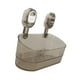 thumbnail image 4 of Estante de ducha con ventosa - Organizador de baño moderno multifuncional extraíble Marrón, 4 of 9