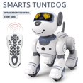 thumbnail image 2 of Perro robot de control remoto inteligente, juguete electrónico de simulación de acrobacias eléctricas por inducción táctil con programación de educación temprana para mascotas, 2 of 6