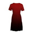 thumbnail image 4 of Wancir Women's Summer Casual T Shirt Dresses Short Sleeve Swing Dress with Pockets, 4 of 6