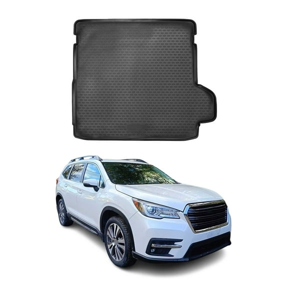 2019-2026 Subaru Ascent Cargo Liner Trunk Mat All Weather Black