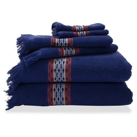 6 Piece Fringe Bath Towel Set by Drew Barrymore Flower Home