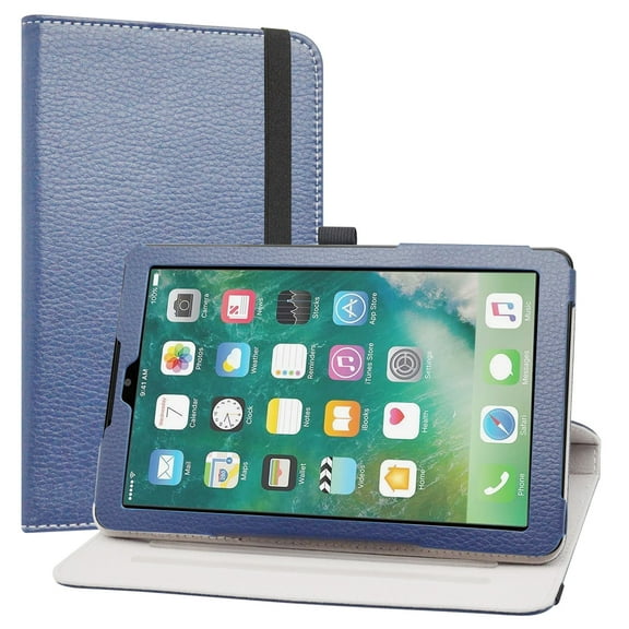 Labanema Compatible with Orbic Tab8 5G Rotating Case,360 Degree Rotary Stand With Cute Pattern Cover for Orbic Tab8 5G Verizon /Orbic Tab8 5G UW 8-inch Tablet,Blue