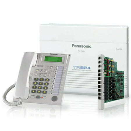 Panasonic KX-TA824-7736W Advanced Hybrid Telephone System w/ 3 KX-T7736W & (Best Business Telephone System)
