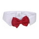 thumbnail image 2 of Pajarita de algodón Perro Gato, Cachorro Collar formal Pajarita Collar Nudo ajustable, Mariposa para fiesta de boda, 2 of 5