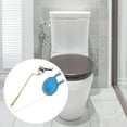 Toilet Handle Replacement Flapper Lever Tank Flush Plug Lift Chain Universal Bowl Parts Part