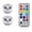 2 lamp 1 controller, variant on Battery Operated RGB Submersible LED Underwater Light Night Lamp For Fish Tank Pond Swimming Pool Wedding Party Vase Bowl ,Low Energy