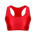 thumbnail image 5 of iEFiEL Mens Glossy Solid Color Tank Tops Wide Shoulder Straps Crop Top for Gym Fitness Yoga Workout, 5 of 7
