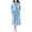 Blue, variant on Fanxing Plaid Hooded Robe for Women Plush Fleece Quick Dry Bathrobes with Pockets Casual Comfy Fuzzy Nightgown Housecoat Blue Free Size