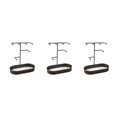 thumbnail image 3 of Dalazy Jewelry Organizer Stand Tray Display Rack Rings for Black Marbling 20 x 10 x 21cm 3Set, 3 of 6