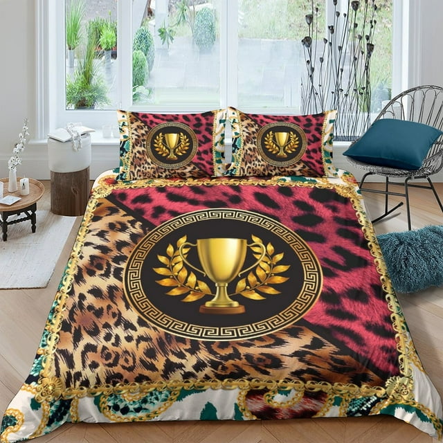 Milsleep Home Bedclothes Fashion Bedding Cover Set Adult Luxury Comforter Cover Set with Pillowcase