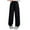 Black, variant on SUYOLL Teen Girls Pants Medium and Large Straight Pants Loose Casual Wide Leg Pants Casual Daily Wear 4-13 Years