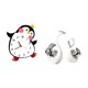 thumbnail image 5 of Reloj De Pared De Madera Con Diseño De Pingüino Y Cisne, Ideal Para Decorar El Dormitorio Y La Sala De Estar, Y Es Una Bonita Decoración Multifuncional Para El Hogar., 5 of 8