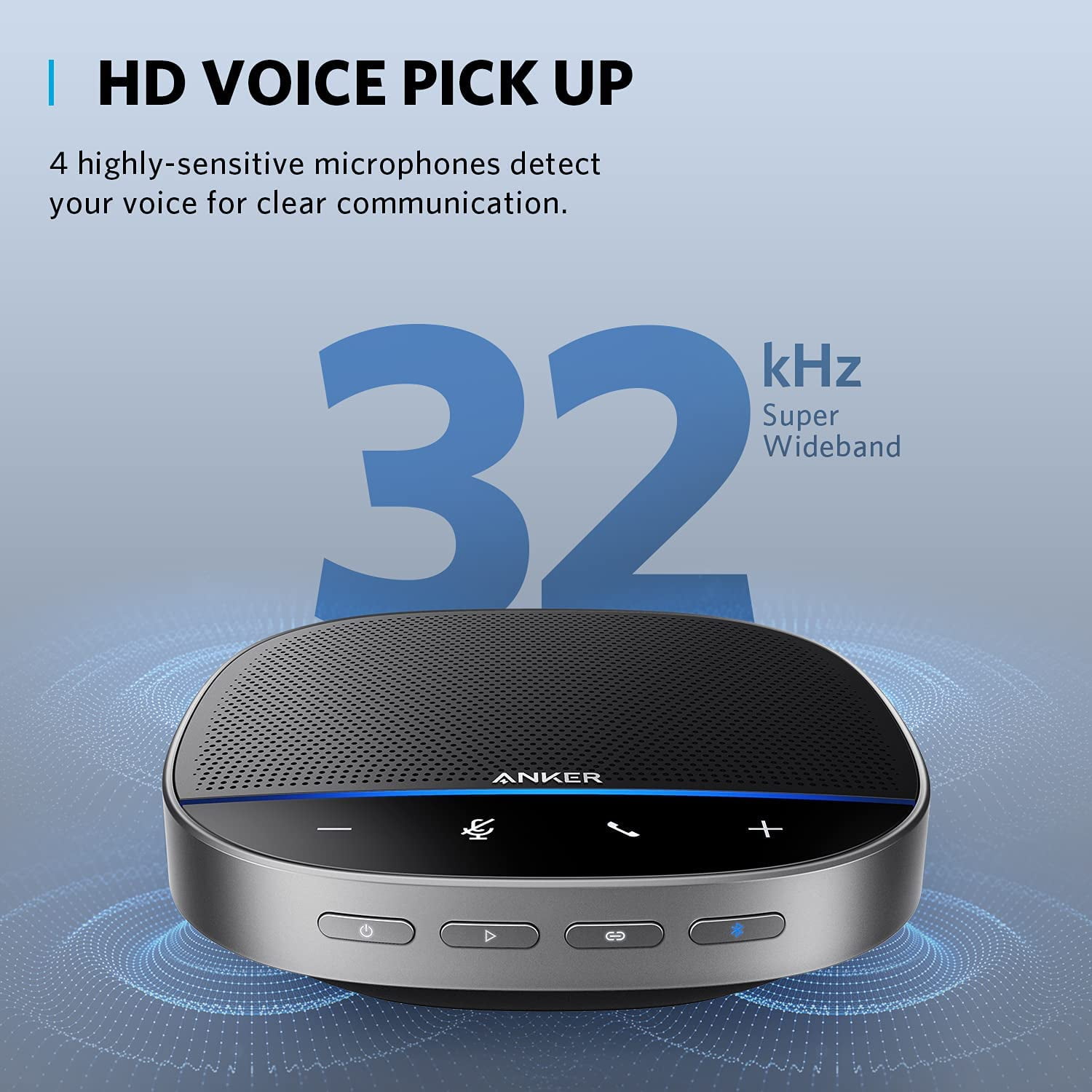 Free Shipping! Anker PowerConf S500 Conference Speakerphone with