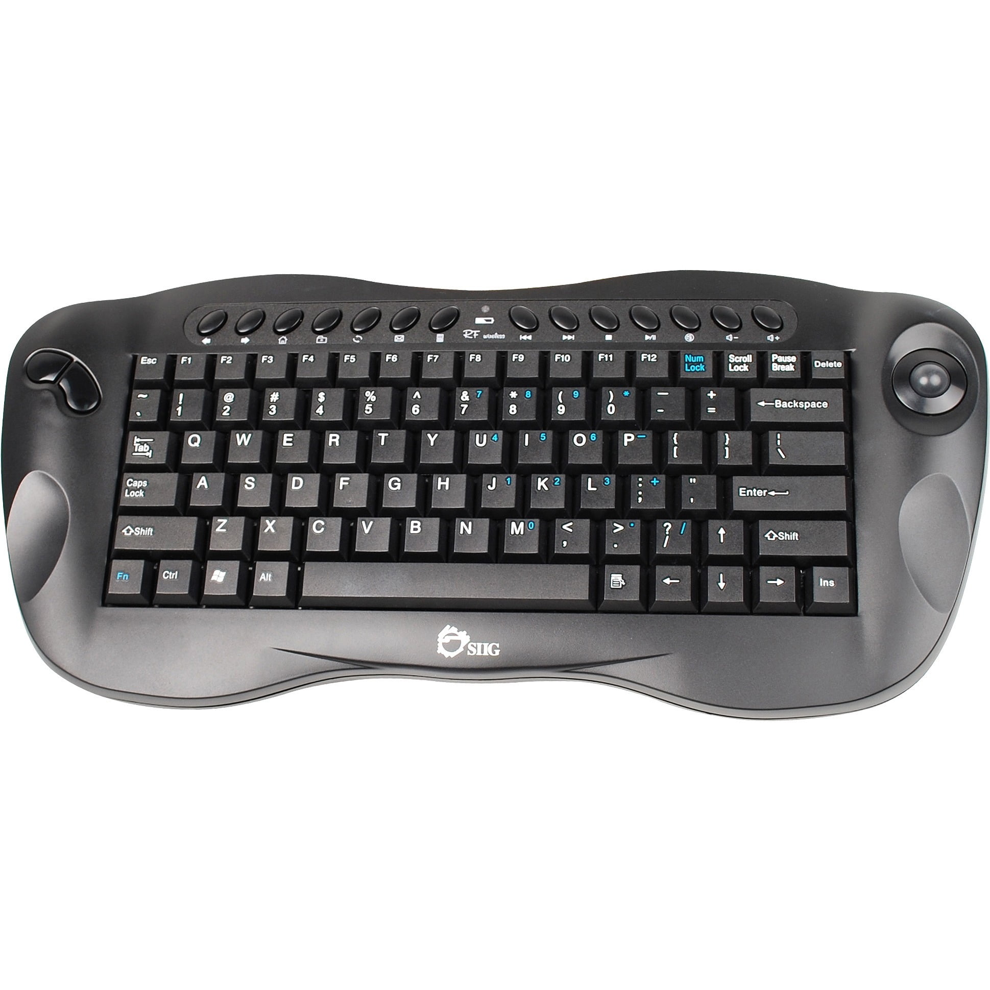 SIIG 81Key Wireless Mini Multimedia Keyboard
