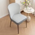 thumbnail image 2 of Chair Covers for Dining Room Chair Covers Set of 2 Stretch Spandex Kitchen Chair Protector Slipcover Removable Washable Dining Chair Covers for Home, Party, Ceremony, 2 of 6