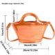 thumbnail image 4 of Bolso de hombro para mujer, bolso de mano con diseño de cocodrilo a la moda, bolso cruzado (naranja), 4 of 8