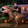 thumbnail image 6 of MAGOTAN Halloween Inflatable Dinosaur Costume Adult,Blow Up T Rex Suit Men Women, Halloween Adults Funny Blow Up Lightweight & Flexible for Cosplay, Parades, 6 of 7